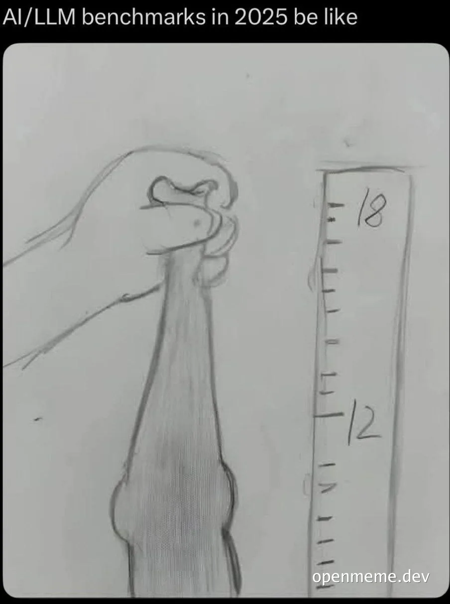 a pencil drawing of a hand holding a necktie next to a ruler marked 18 inches