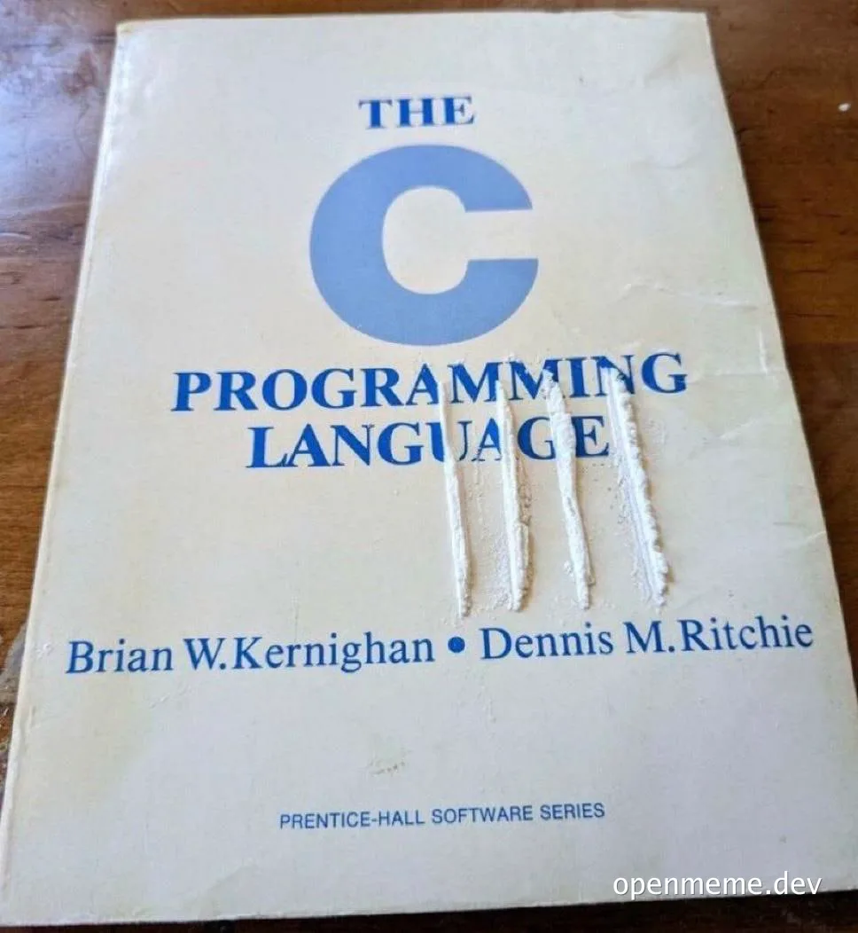 Cover of The C Programming Language book by Kernighan and Ritchie