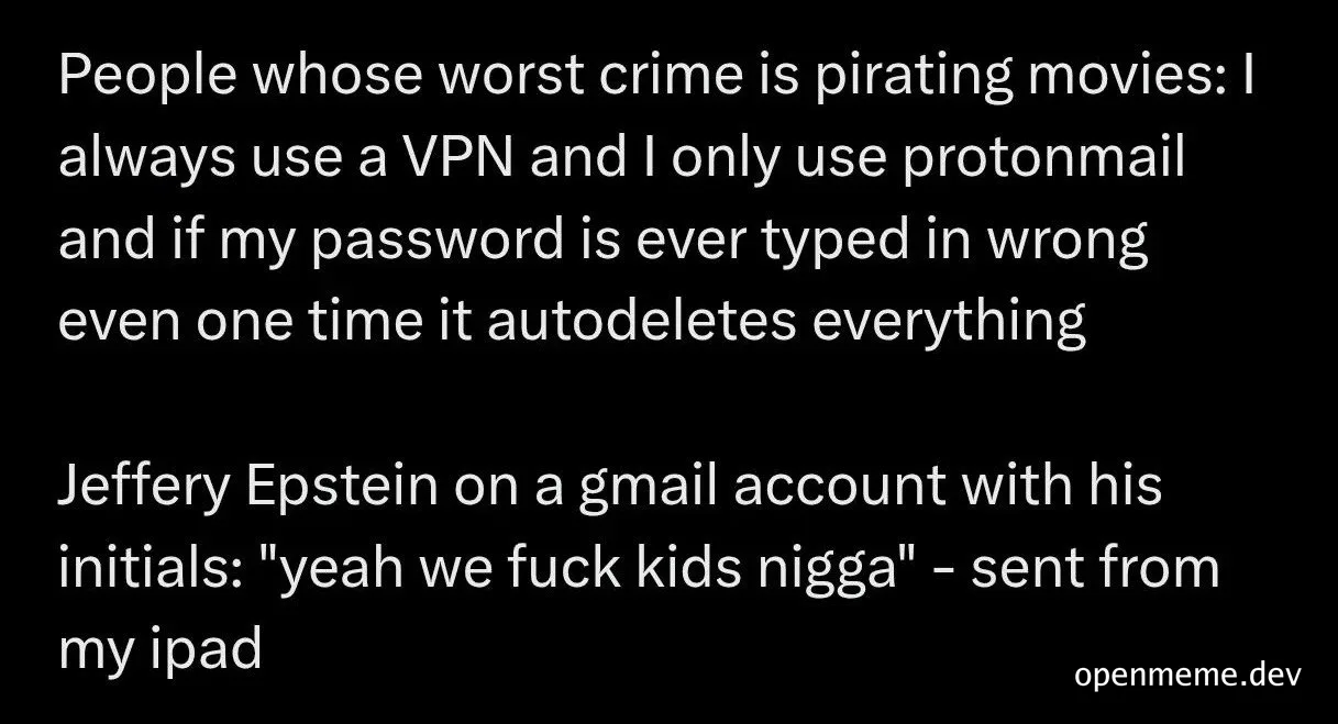 meme about internet security and hypocrisy