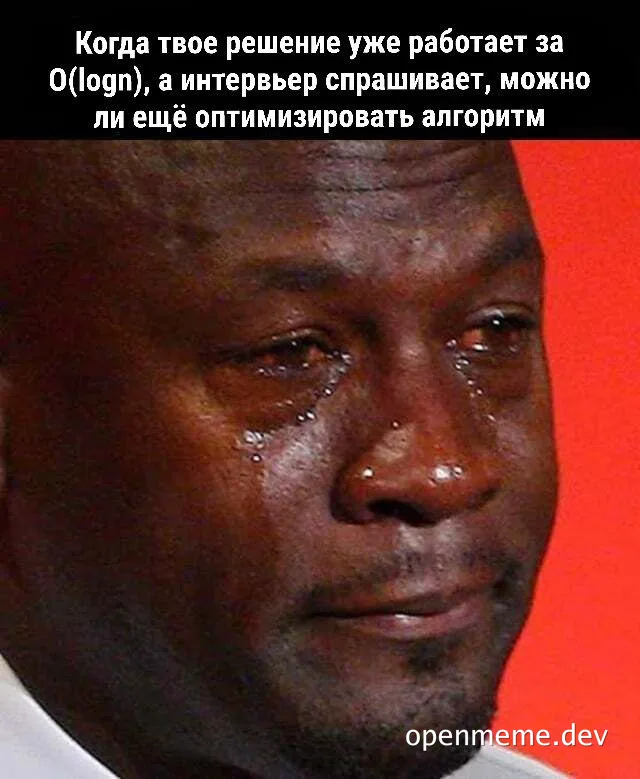 Man sweating and looking worried or stressed