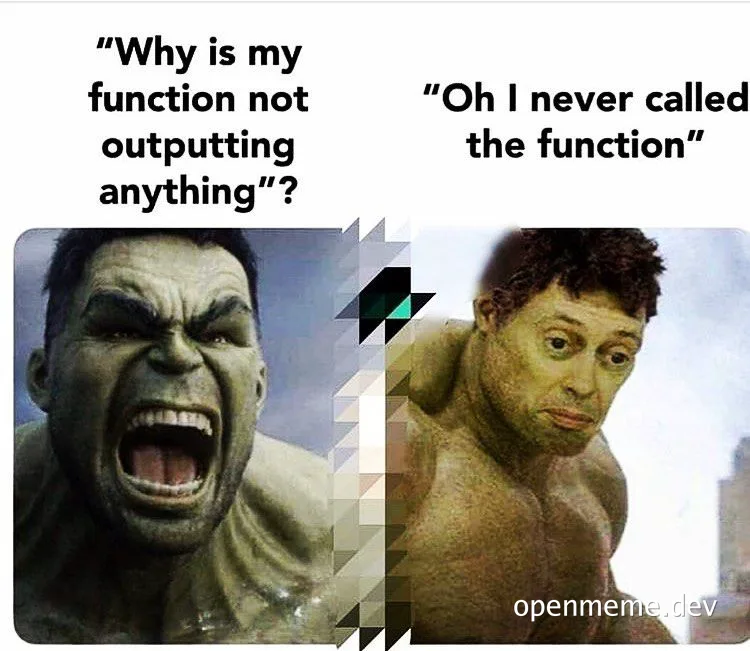 angry and confused Hulk meme