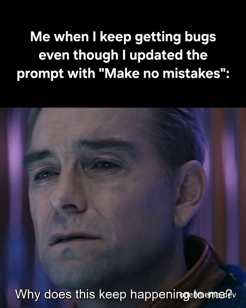 ai bug prompt meme