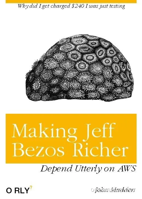 Making Jeff Bezos Richer Depend Utterly on AWS