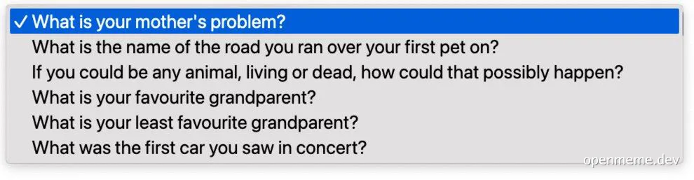 funny interview questions