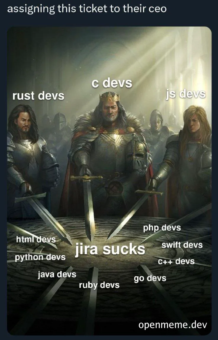 programmers united against jira