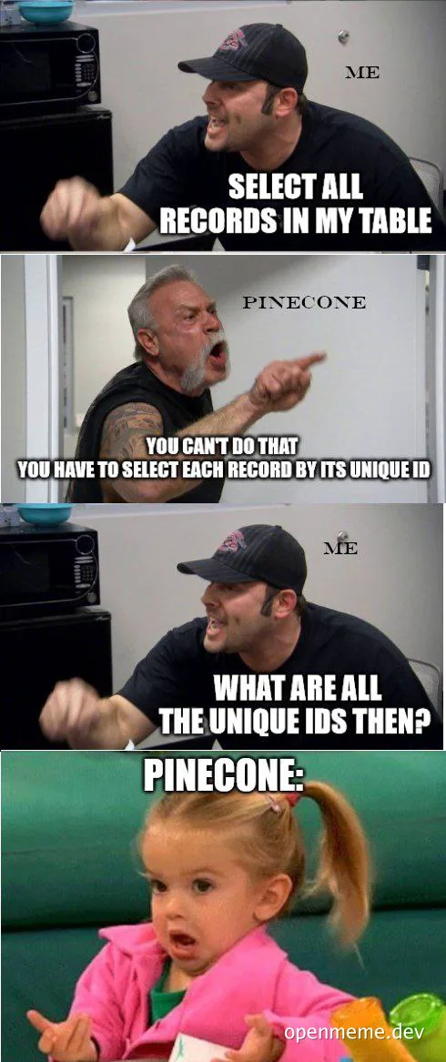 database query meme