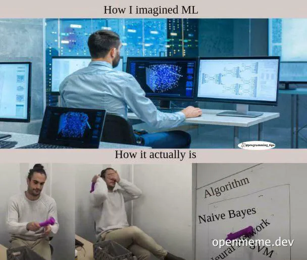 ml algorithm expectations vs reality