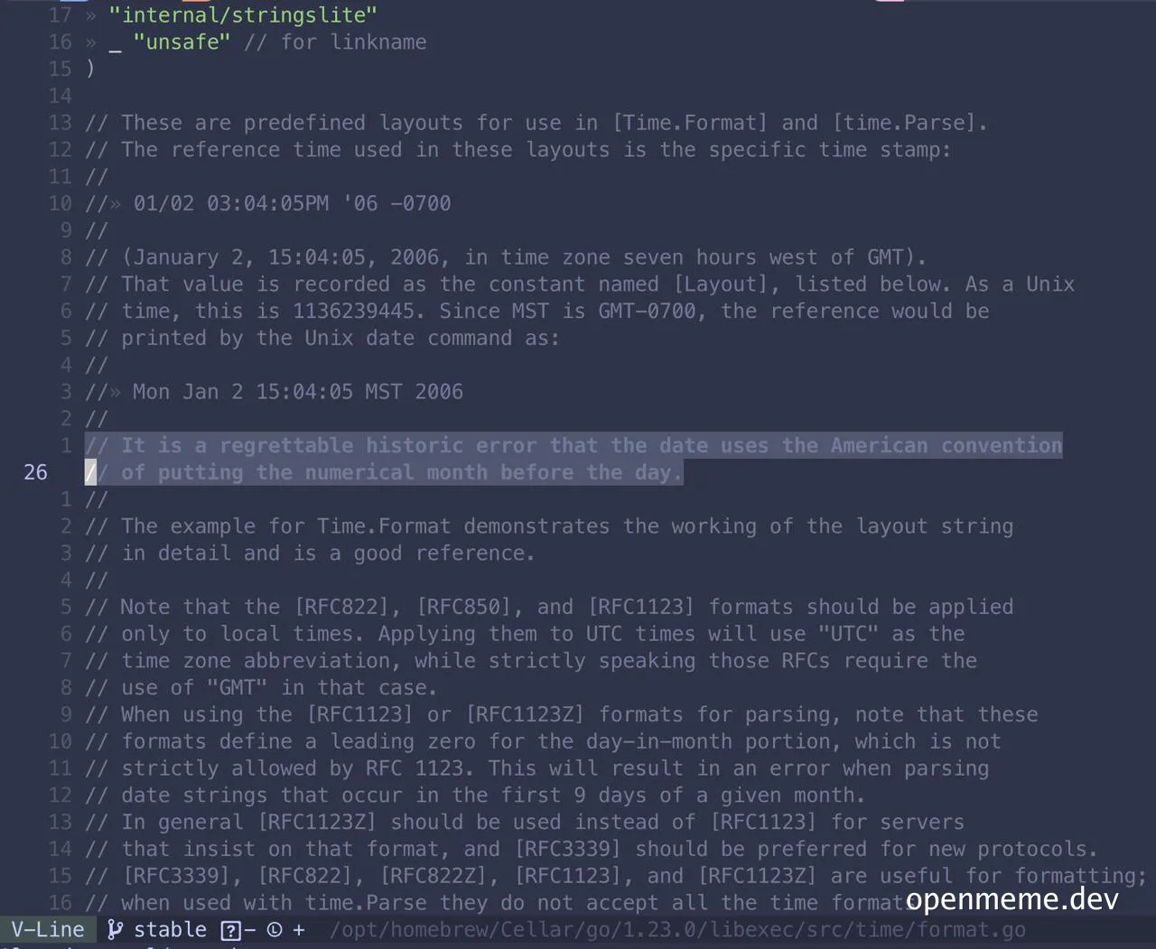 mismatched date format in code