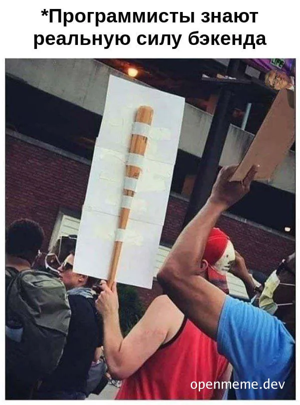 Protesters with creative signs
