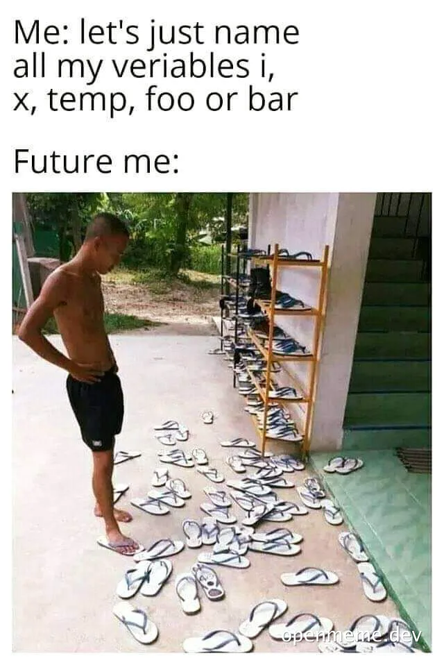 a man standing looking at many flip flops on the ground