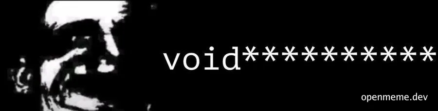 void password error