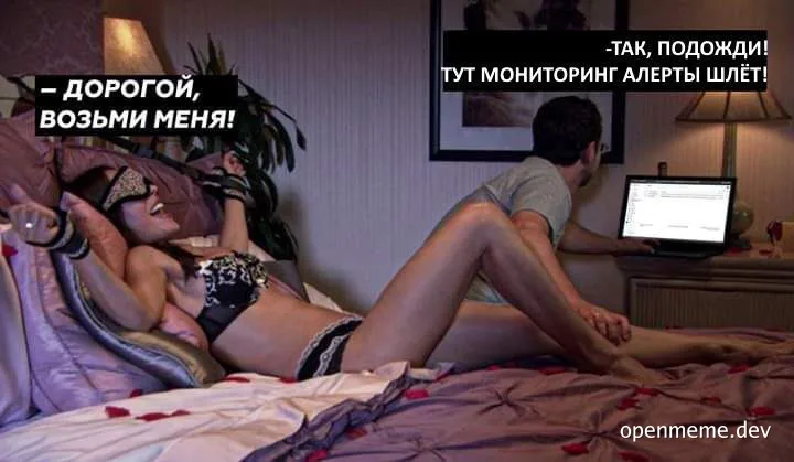 Man on bed with laptop ignores woman