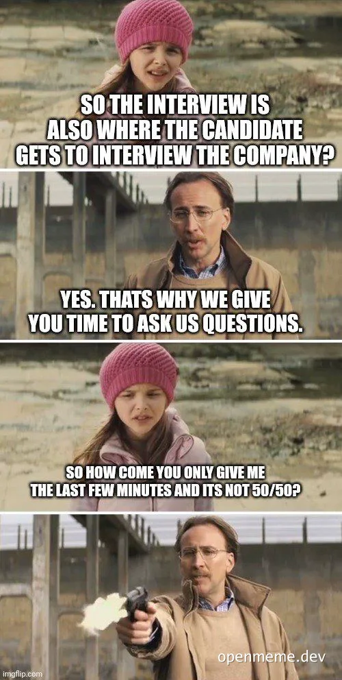interview process meme