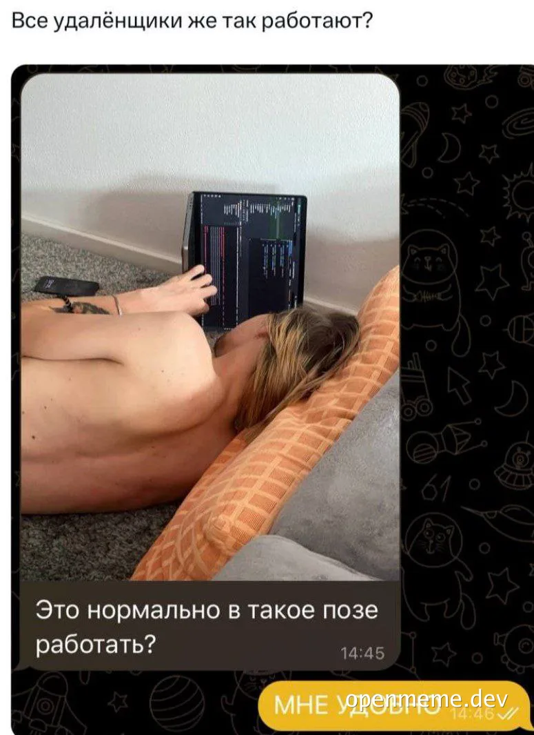 Woman lying on floor with laptop