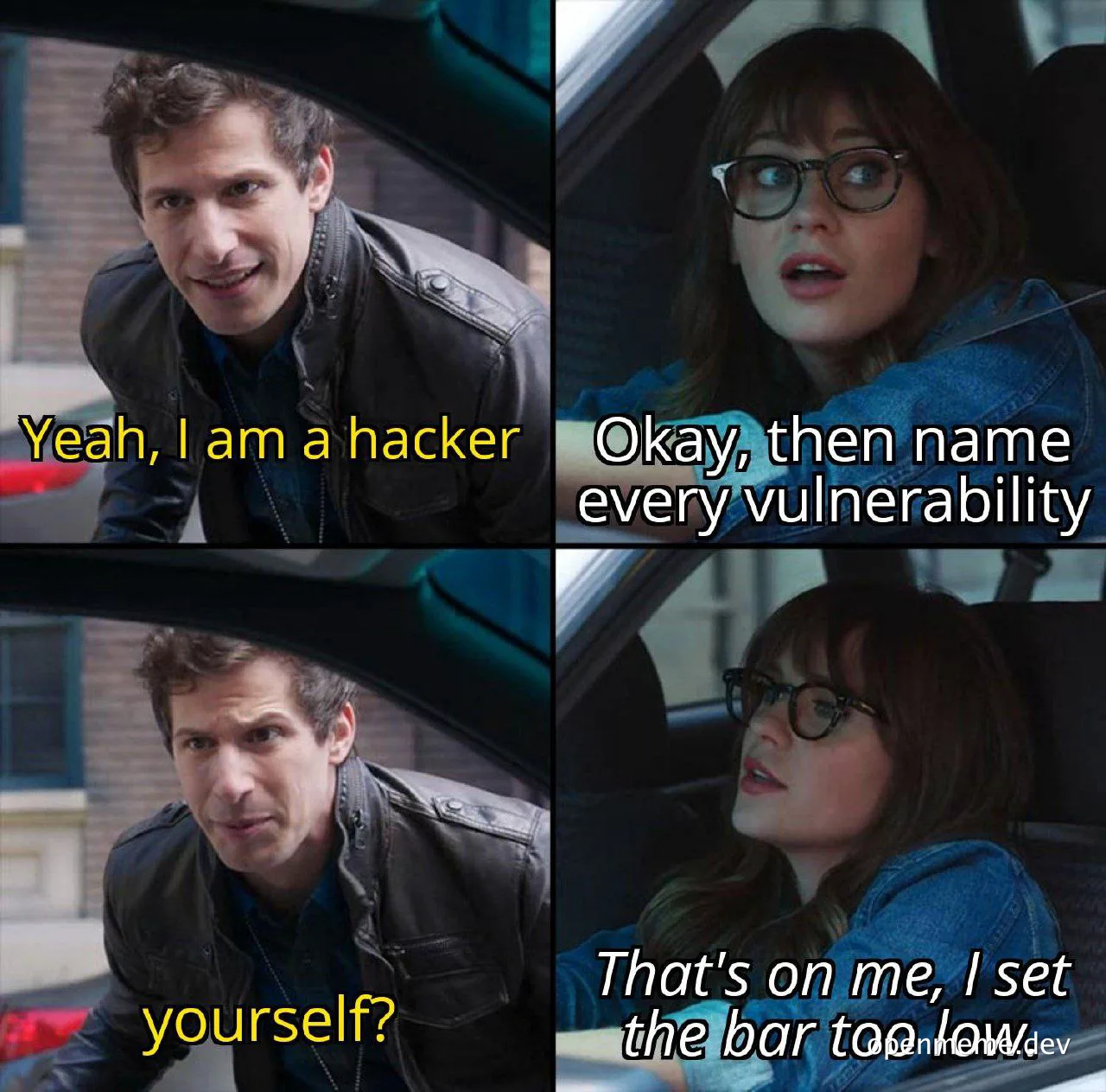 hacker vulnerability joke