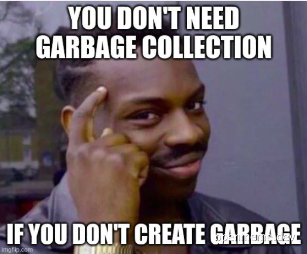 Smug programmer meme about efficient coding