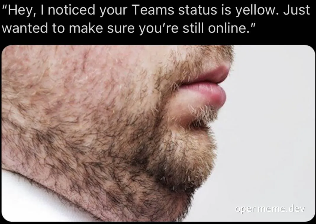 a close-up of a mans face with his tongue out