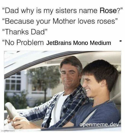 Dad explains sister's name to son in car