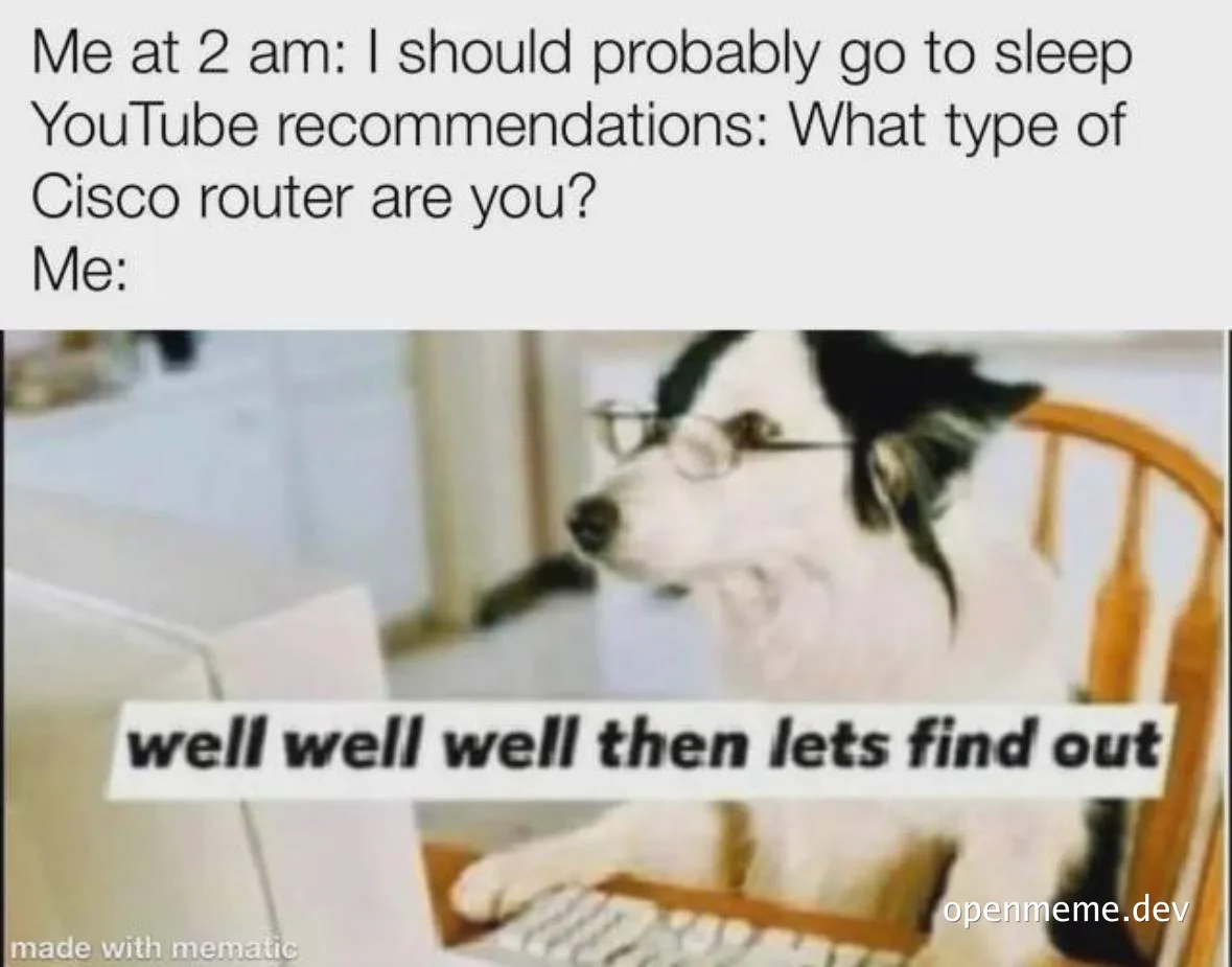 Dog sitting at a computer with glasses on, looking at a screen with a curious expression