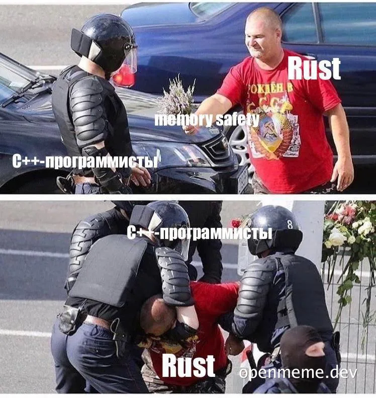 C++ programmers vs Rust