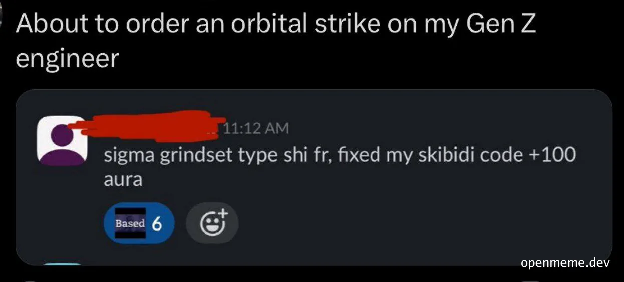 humorous text exchange about fixing code