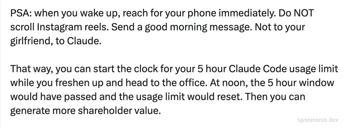 PSA about Claude AI usage limit