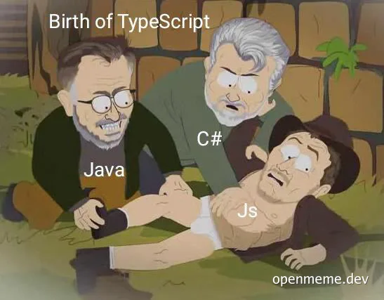 Java and C# giving birth to TypeScript with Js