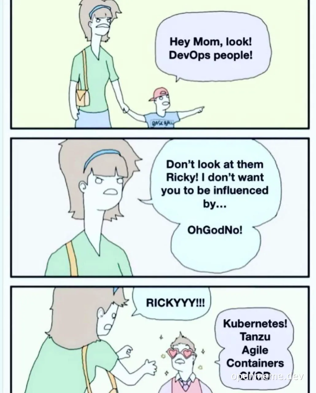 DevOps people meme