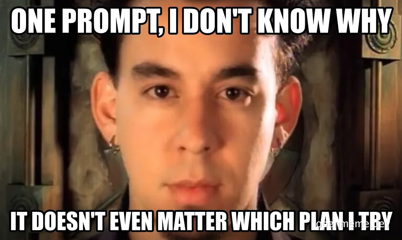 ai prompt confusion meme