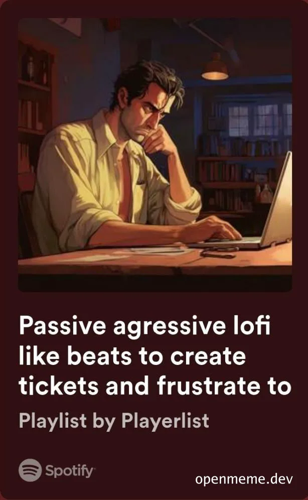 a man sitting at a desk with a laptop looking frustrated