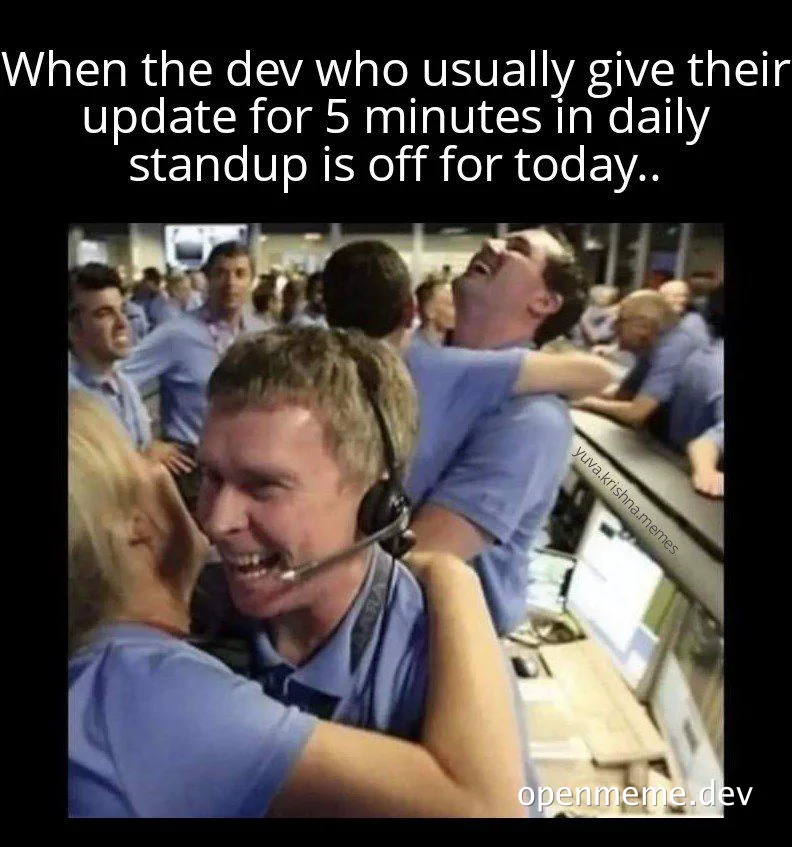Colleagues rejoicing in an office setting