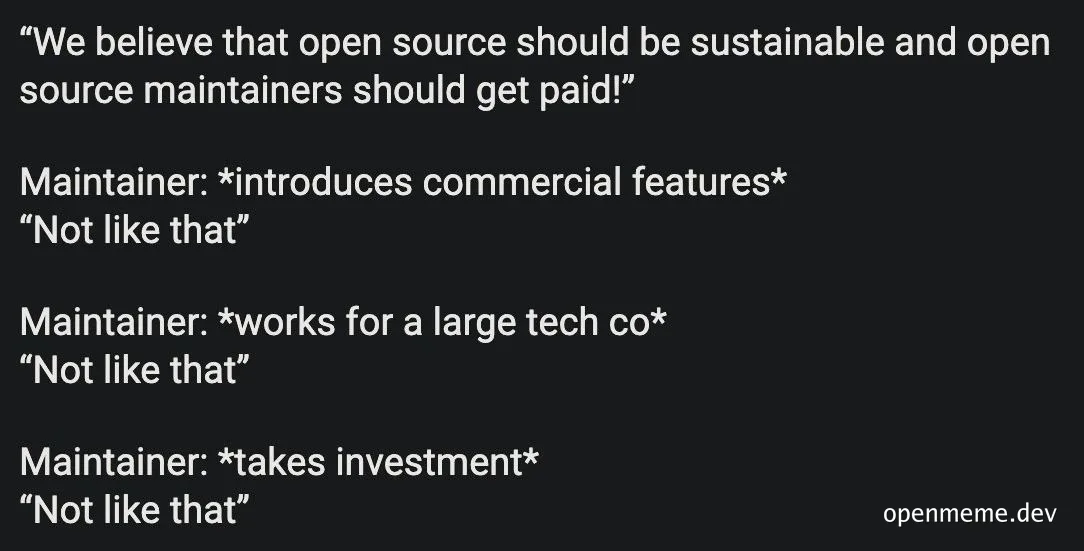 open-source maintainer dilemma
