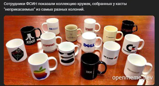 FSIN officers mug collection