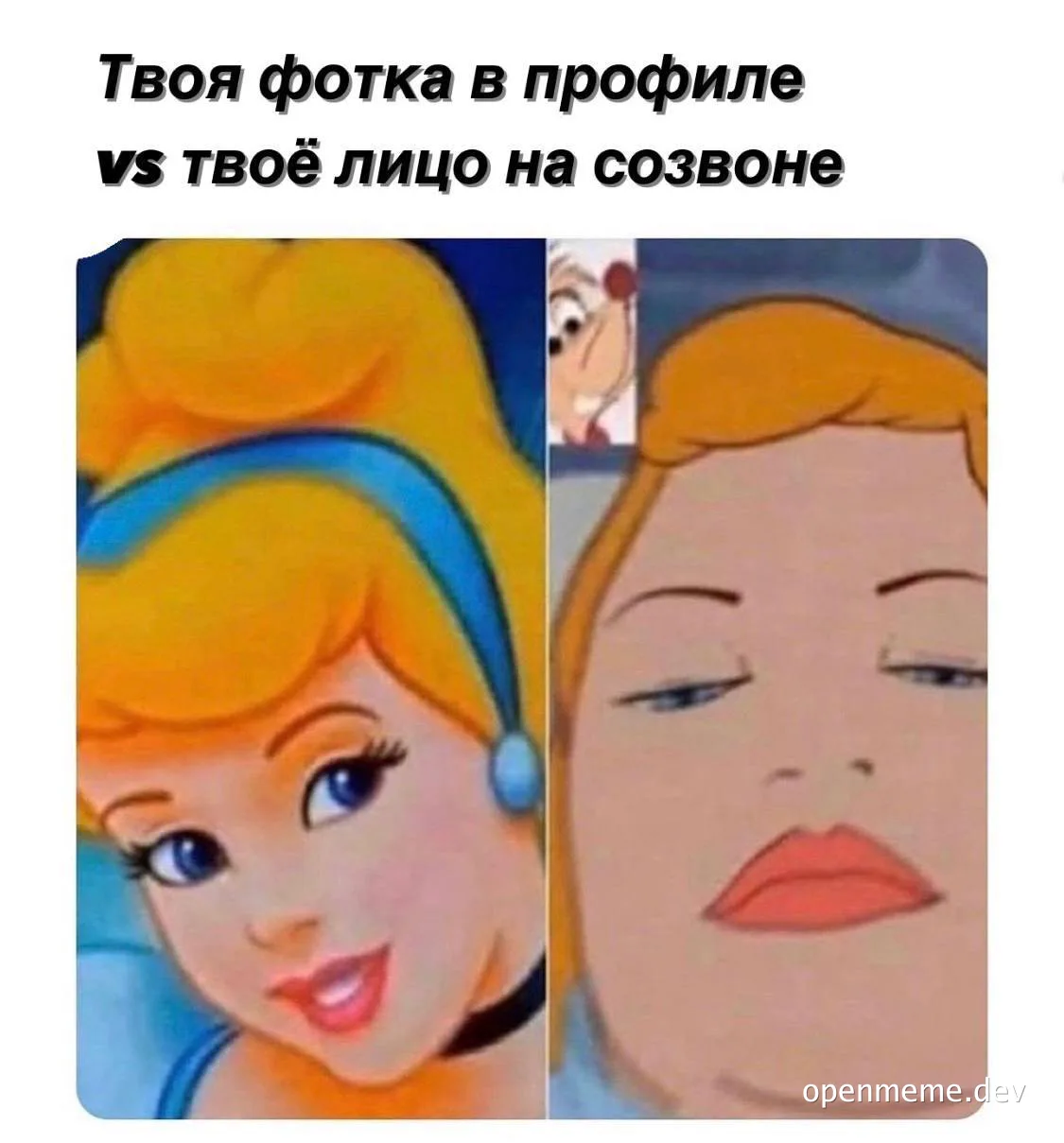 Cindy VS real Cindy