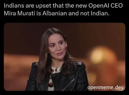 Mira Murati OpenAI CEO reaction