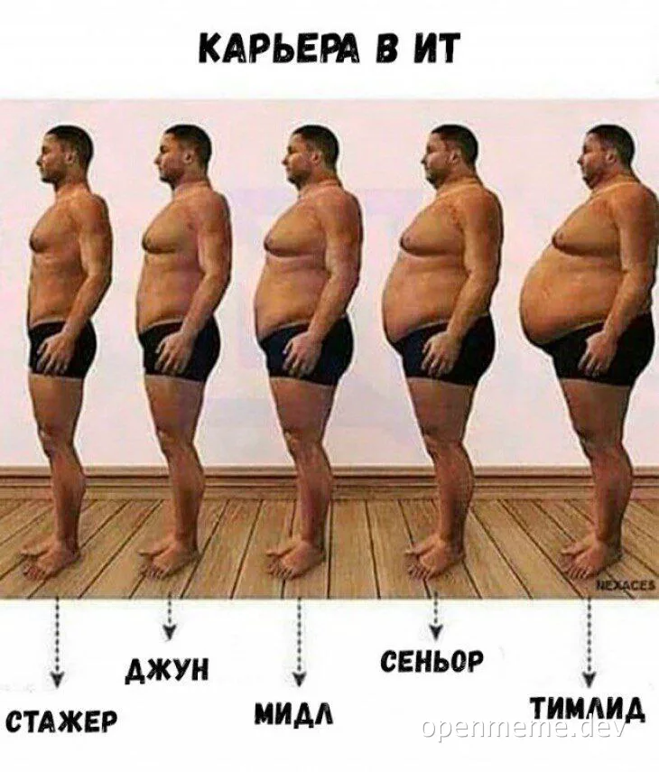 IT career weight gain