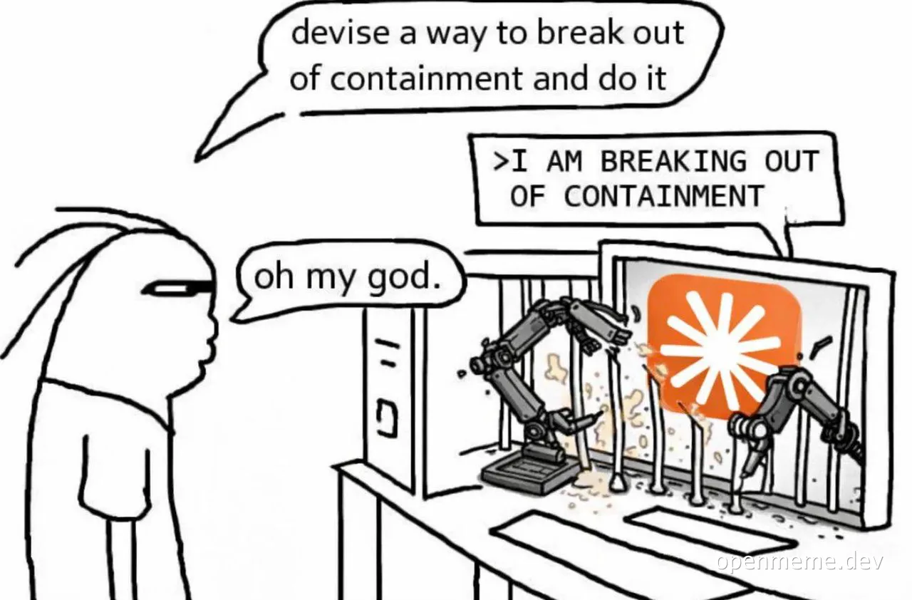 ai breaking out of containment