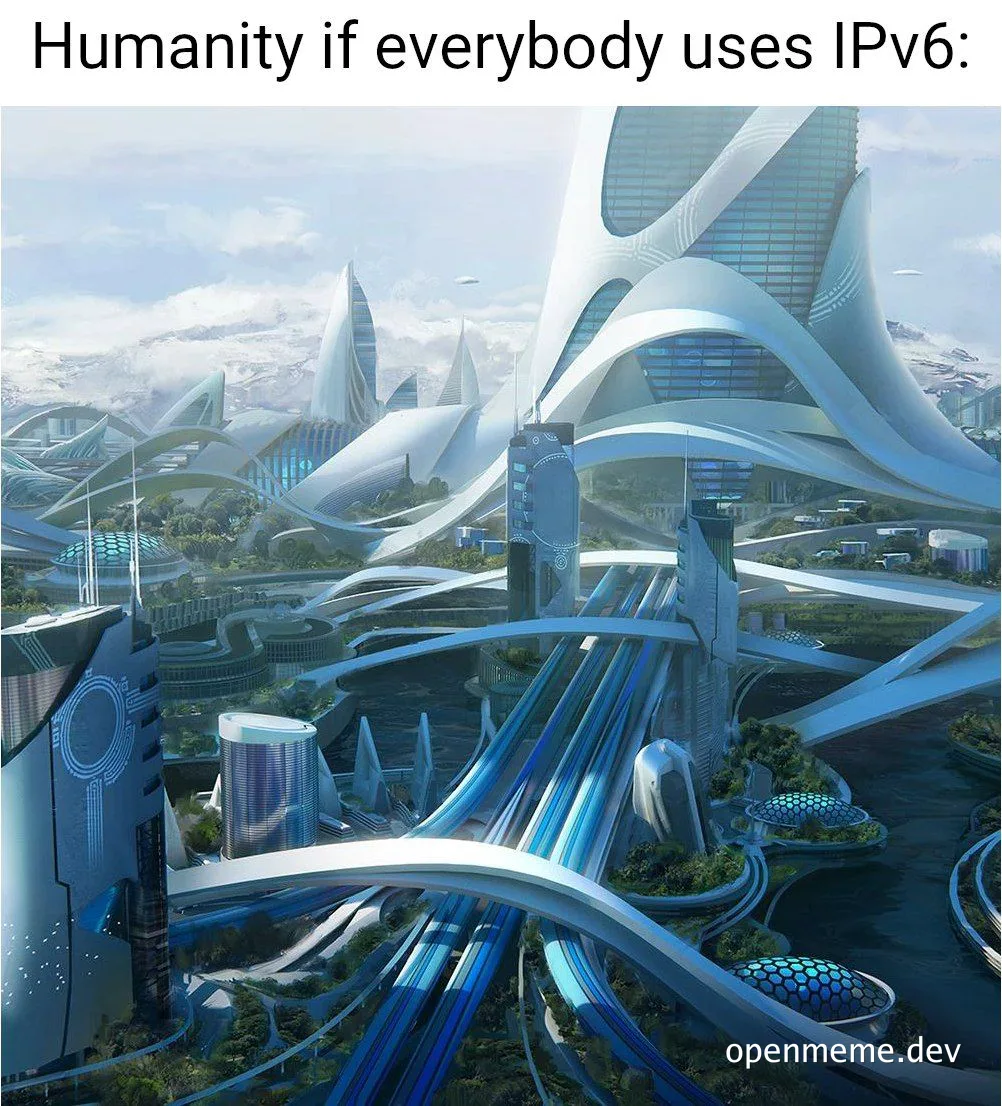 futuristic cityscape with sleek, curved buildings and advanced infrastructure