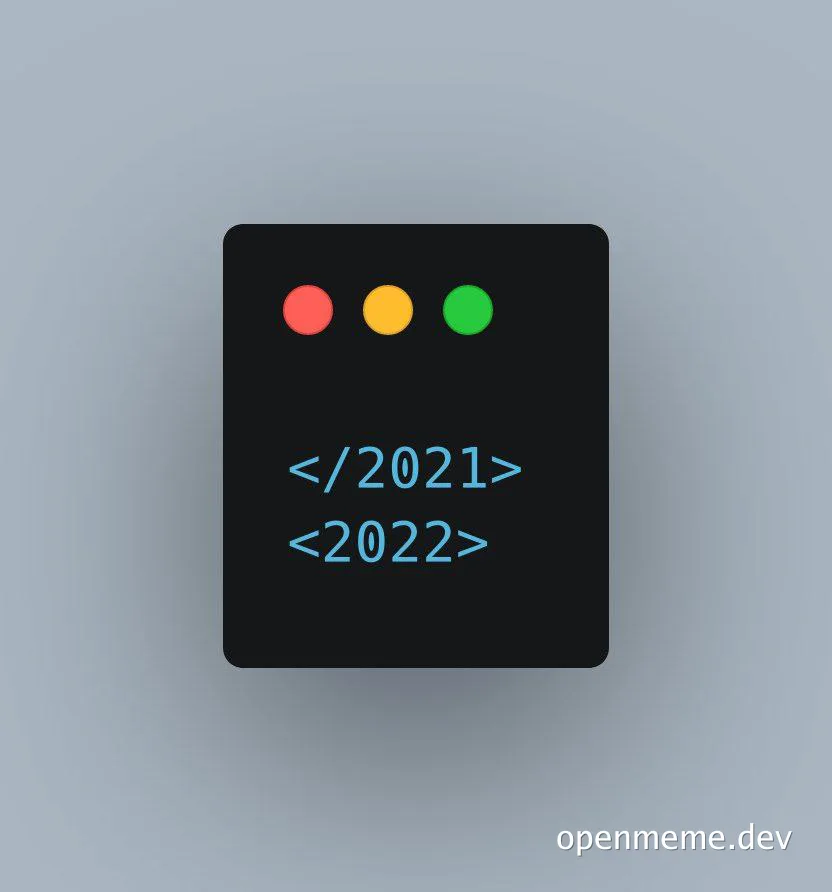 a black box with a red, yellow, and green light on top and two lines of code