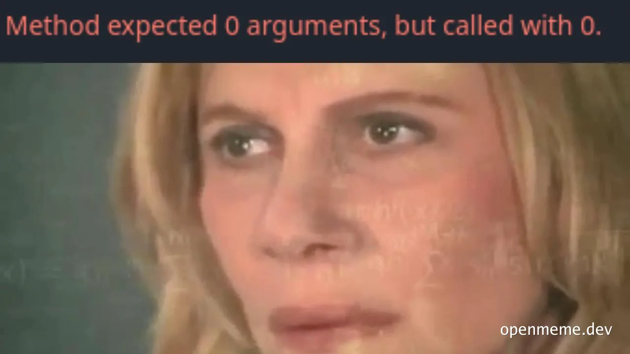 Confused woman with code error message