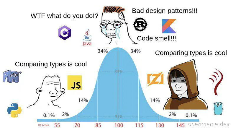Comparing programming language type systems